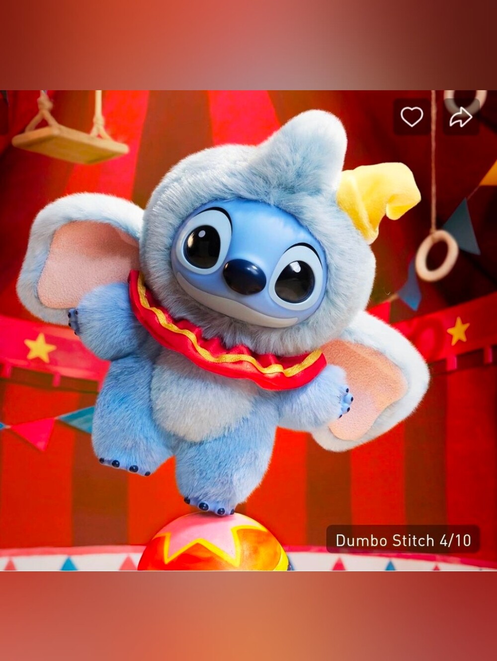 POP MART Stitch Adventure- Dumbo Stitch